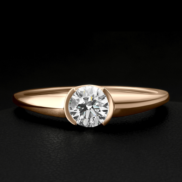 Sparkling Round Centerpiece Ring