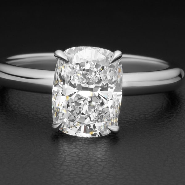 Classic Cushion Cut Diamond Ring