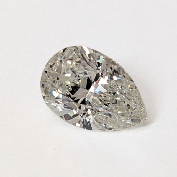 Pear Silhouette Cut 2.54 Carat Diamond | GIA Certified