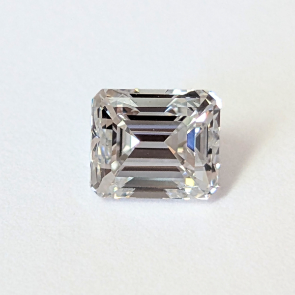 Step Cut Emerald Shape 1.01 Carat Diamond | GIA Certified