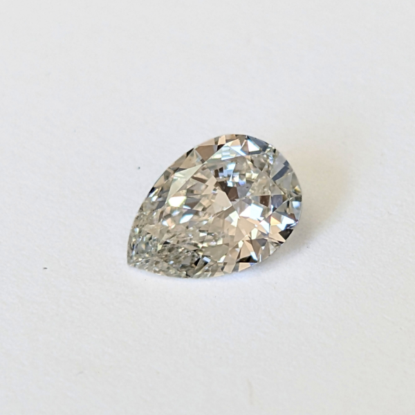 Pear Silhouette Cut 1.01 Carat Diamond | GIA Certified