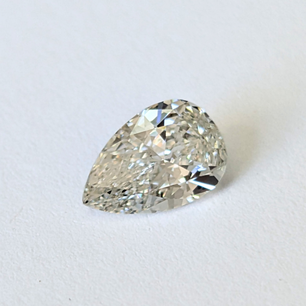 Modern Pear Cut 1.01 Carat Diamond | GIA Certified