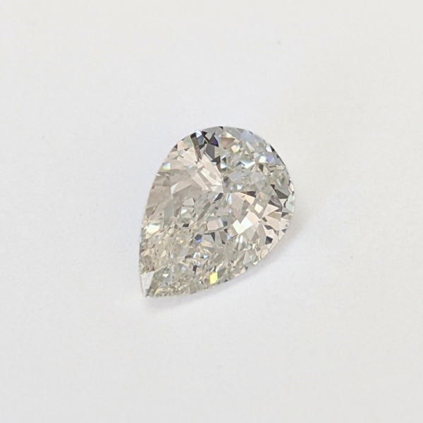 Slim Pear Shaped Outline 1.00 Carat Diamond | GIA Certified