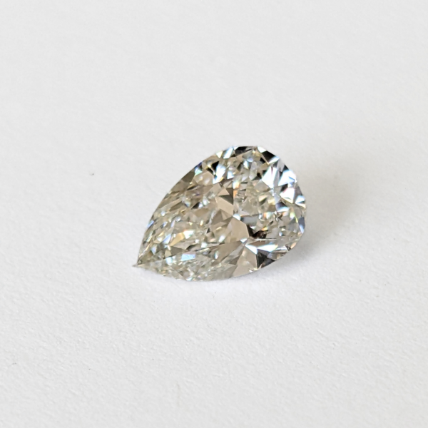 Pear Shaped 1.01 Carat Diamond | GIA Certified