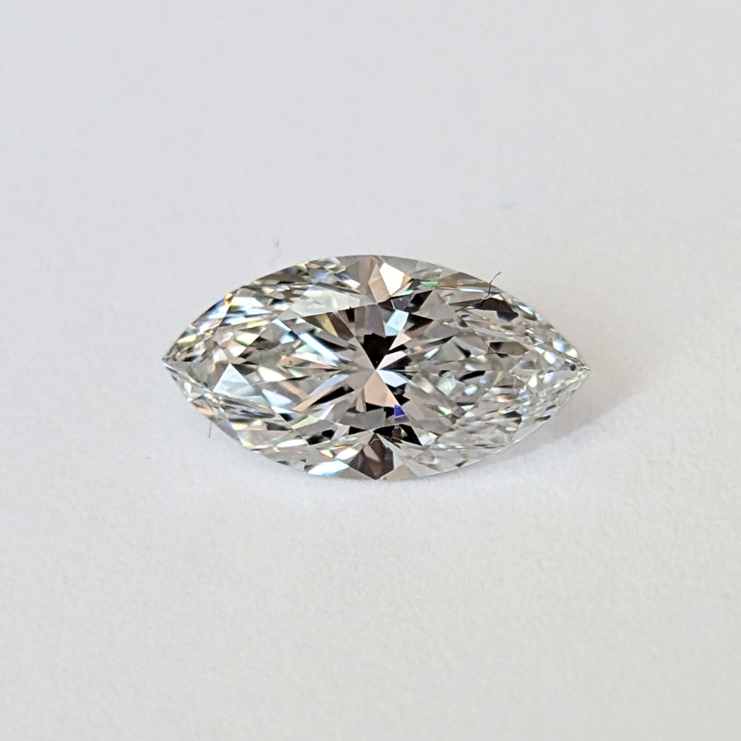 Elongated Marquise Cut 1.10 Carat Diamond | GIA Certified